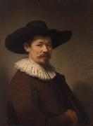 REMBRANDT Harmenszoon van Rijn Portrait of Herman Doomer (mk33) oil painting reproduction